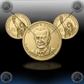 ZDA 1 Dollar (36th President) 2015 P + D "Lyndon B. Johnson" UNC
